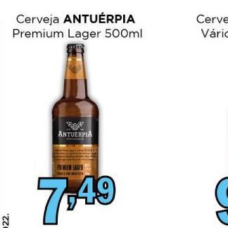 Supermercados Mundial Cerveja oferta