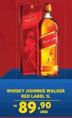 Atacadão Centro Sul Whisky johnnie walker red label oferta