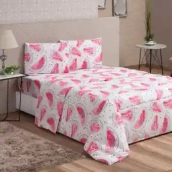 Vest Casa Lençol casal avulso com elástico col vidaecor froot dreams vestcasa oferta