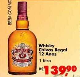 Big Box Whisky chivas regal 12 anos oferta