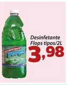 Confiança Supermercados Desinfetante Flop Tipos 2L oferta