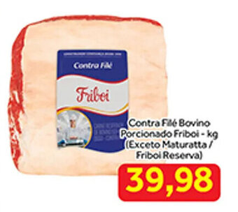 Contra File Bovino Porcionado Friboi 1kg