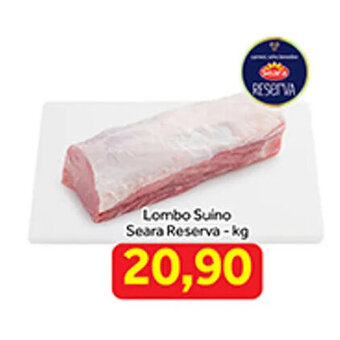 Shibata Supermercados Lombo Suino Seara Reserva 1kg oferta