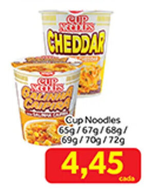 Shibata Supermercados Cup Noodles oferta