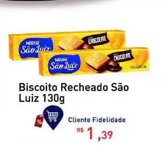 Tonin Superatacado Biscoito Recheado São Luiz 130g oferta