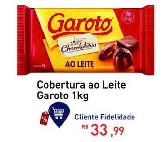 Cobertura Ao Leite Garoto 1kg