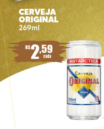Supermercado Precito Cerveja Original 269ml oferta