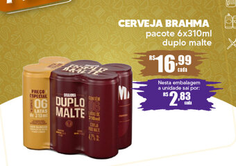 Supermercado Precito Cerveja Brahma 6x310ml oferta