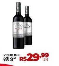 Supermercados Myatã Vinho imp. antuco oferta
