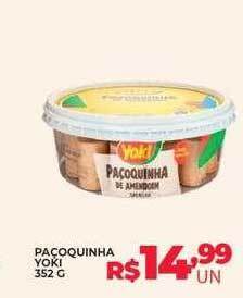 Supermercados Myatã Paçoquinha yoki oferta