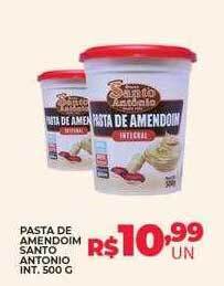 Supermercados Myatã Pasta de amendoim santo antonio int. oferta