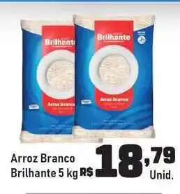 Arroz Branco Brilhante 5kg