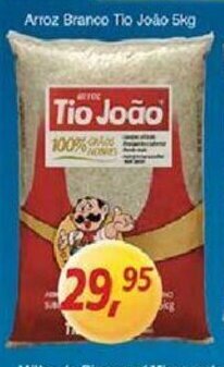 Supermercados Guanabara Arroz Branco Tio Joao 5kg oferta