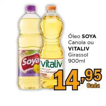 Supermercados Mundial Óleo soya oferta