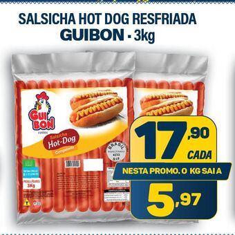 Dom Atacadista Salsicha hot dog oferta