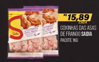 Cometa Supermercados Coxinhas das Asas de Frango Sadia pacote 1kg oferta