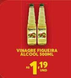 Vinagre figueira alcool