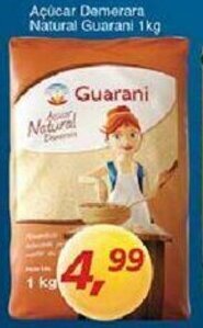 Supermercados Guanabara Acucar Demerara Natural Guarani 1kg oferta