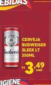 Atacadão Centro Sul Cerveja budweiser sleek lt oferta