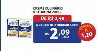 Bahamas Mix Creme culinário ibituruna oferta