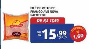 Bahamas Mix Filé de peito de frango ave nova oferta