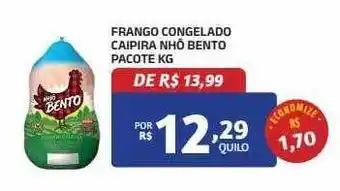Bahamas Mix Frango congelado caipira nhô bento oferta