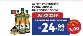 Bahamas Mix Azeite português extra virgem gallo vidro oferta