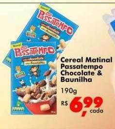 Big Box Cereal matinal passatempo chocolate & baunilha oferta