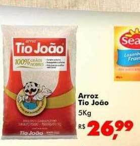 Big Box Arroz tio joão oferta