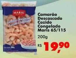 Big Box Camarão descascado cozido congelado maris oferta