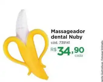 Massageador dental nuby