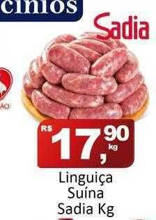 Rede Krill Linguiça suína sadia kg oferta