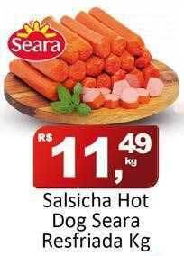 Rede Krill Salsicha hot dog seara resfriada kg oferta