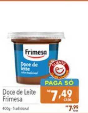 Supermercados Condor Doce de leite frimesa oferta