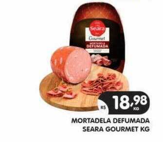 Mortadela defumada seara gourmet kg