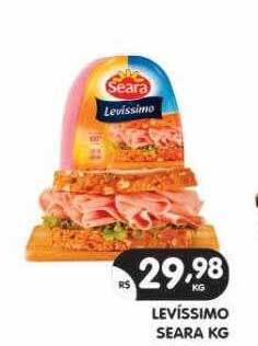 Supermercados Real Levissimo seara kg oferta