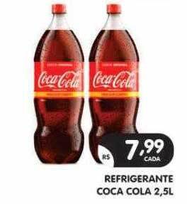 Supermercados Real Refrigerante coca cola oferta