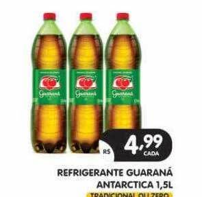 Supermercados Real Refrigerante guaraná antarctica oferta