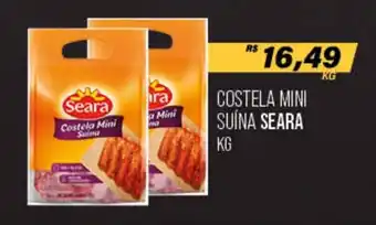 Cometa Supermercados Costela Mini Suina Seara 1kg oferta