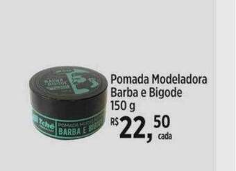 Pomada modeladora barba e bigode
