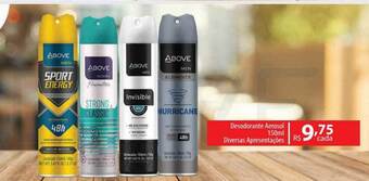 Desodorante aerosol diversas apresentações