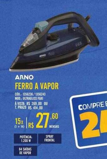 Zema Arno ferro a vapor oferta