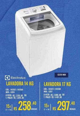 Zema Electrolux lavadora 14 kg lavadora 17 kg oferta