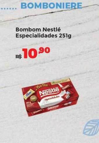 Villarreal Supermercados Bombom nestlé especialidades oferta