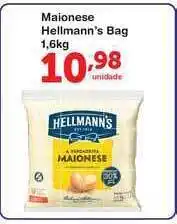 Roldão Maionese Hellmann's Bag 1.6kg oferta