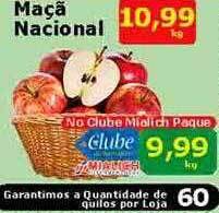 Mialich Supermercados Maçã nacional oferta