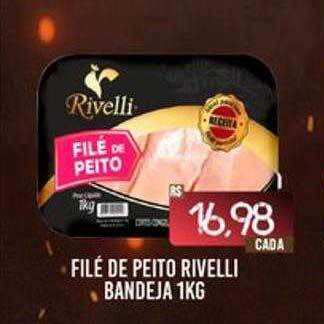 Brasil Supermercados Filé de peito rivelli bandeja oferta