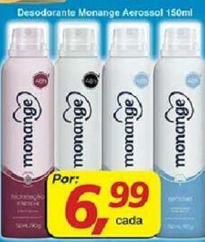Supermercados Guanabara Desodorante Monange Aerossol 150ml oferta