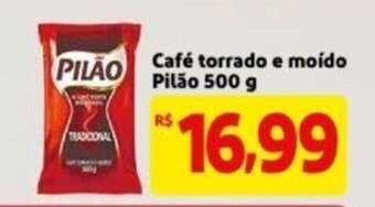 Extra Supermercado Cafe Torrado e moido Pilao 500g oferta