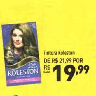 Farmácias Pague Menos Tintura Koleston oferta